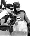 Burt Ward e Adam West (Robin e Batman)