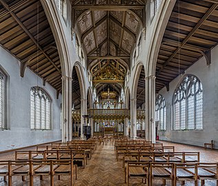 Nave of St Cyprian's, Clarence Gate at St Cyprian's, Clarence Gate, by Diliff