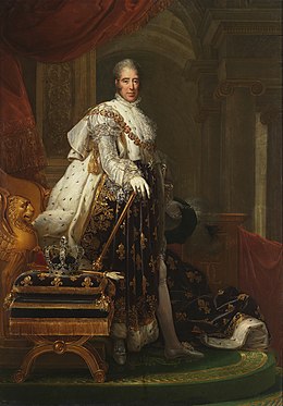 Delt va Charles X gazik gan François Gérard, 1825