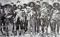 Панчо Вілья з іншими генералами Мексиканської революції (1914 рік).