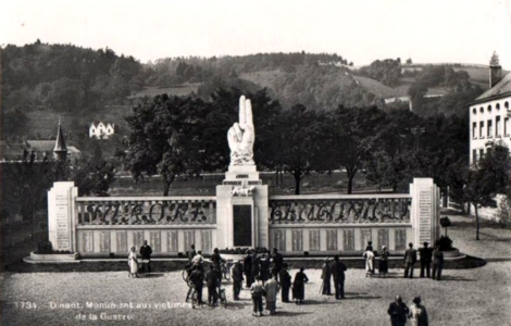The national monument to the civilian victims of 1914-1918, destroyed in 1940