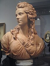 Busto di Madame Vigée Le Brun di Augustin Pajou (1785), Louvre.
