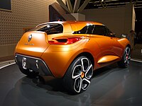 Renault Captur Concept rear view