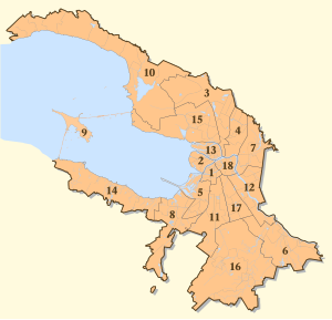 Administrative divisions of the city of Saint Petersburg