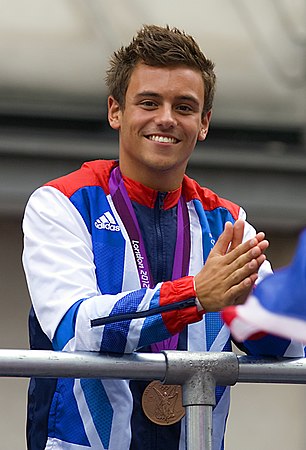 Tom Daley: saltador britânico, especialista em saltos da plataforma de 10 metros