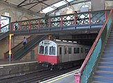 West Brompton underground station footbridges (September 2006)