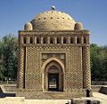 El mausoleo de los samánidas en Bujará.