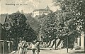 Allee in Rosenburg, um 1900