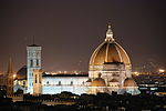 نموذج من عمارة عصر النهضة، كاتدرائية فلورنسا في  إيطاليا.
