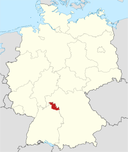 Circondario del Meno-Tauber – Localizzazione
