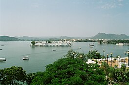 View of Udaipur lake
