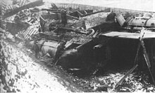 The failure of the brakes on a coal train headed downhill plus the presence of another train headed in the opposite direction near Silver Springs Junction added up to one fatality and forty wrecked freight cars. The estimated cost was a quarter of a million dollars, in the days when the typical wreck's cost was a few thousand.