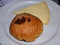 Image 8Eccles cake and Lancashire cheese at a restaurant (from Lancashire cheese)