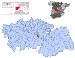 Guadamur - Localizazion