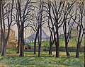 Chestnut Trees at Jas de Bouffan by Paul Cézanne (1885-1886)