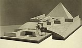 3D model of a pyramid complex