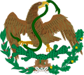 Godło Republiki z lat 1823–1864 i 1867–1893 (istniał w wielu wariantach)