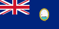 Bandeira da Guiana Britânica, de 1919 a 1954.