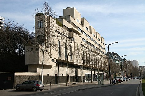 Edifício Paris no estilo Paquebot ou transatlântico, 3 Boulevard Victor (1935)