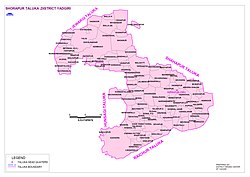 Surapura Taluk Map