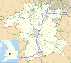 Salwarpe is located in Worcestershire