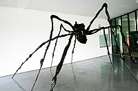 Installation by Louise Bourgeois in a Brazilian museum