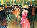 La Danse au Moulin Route, Toulouse-Lautrec