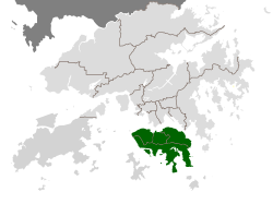 Lokasi di Kawasan Pentadbiran Khas Hong Kong