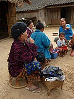 Yao people in Nam May village