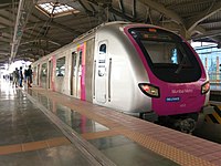 Mumbai Metro provides connectivity with eastern and western part of the city.