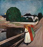 Meisjes op de pier, Munch