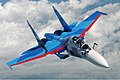 Image 10 Sukhoi Su-30 Photo: Sergey Krivchikov The Sukhoi Su-30 is a twin-engine, two-seat supermanoeuverable fighter aircraft developed by Russia's Sukhoi Aviation Corporation. It is a multirole fighter for all-weather, air-to-air and air-to-surface deep interdiction missions. Its primary users are Russia, India, China, Venezuela, and Malaysia. More selected pictures