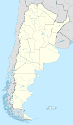 Puerto San Juliánの位置（アルゼンチン内）