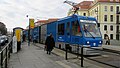 CarGoTram in Dresden - Pirnaischer Platz Dresden - Delivering parts to the Transparent Factory in 2017