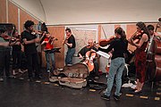 3 Ensemble entertains travellers in the Paris Métro (2002)