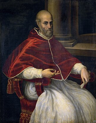 Inconnu, Portrait du pape Marcel II Cervini, XVIe siècle, musées du Vatican.