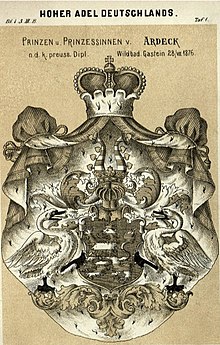 Wappen der Prinzen und Prinzessinnen von Ardeck