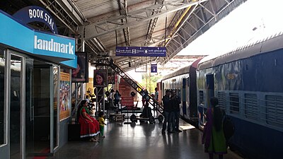 A railway Station set inside Ramoji Film City, which was used in the movie, Chennai Express