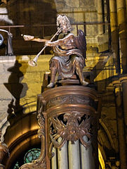 Decoration of the grand organ