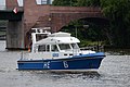 Streifenboot Hessen 6 der Wasserschutzpolizei Hessen