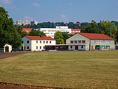 Sportanlage des ESV Lok Pirna an der Einsteinstraße