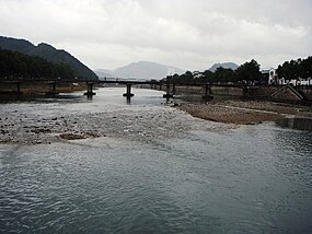 Shanfloden i Xikou.
