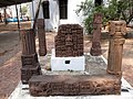 Vidisha District Museum decorated pillars.