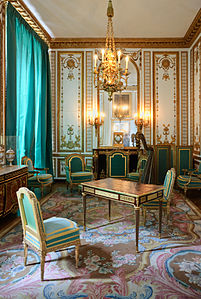 Gilded cabinet of Marie Antoinette