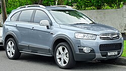 Holden Captiva (2006–2009; 2016–2018) Holden Captiva 7 (2009–2016) Main article: Chevrolet Captiva