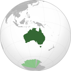 Location of Avstraliya
