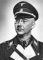 Heinrich Himmler, comandante en xefe de les Schutzstaffel (Reichsführer-SS) ente 1929 y 1945.