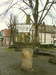 Le pilori de Korbach (Allemagne).