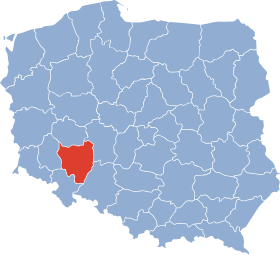 Localisation de Voïvodie de Wrocław