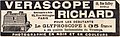 Glyphoscope advertisement, 8 July 1916
